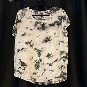 Torrid Tie-Dye V-Neck Tee
